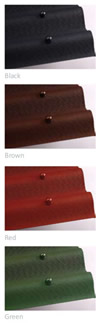 Onduline sheeting is available in four colours