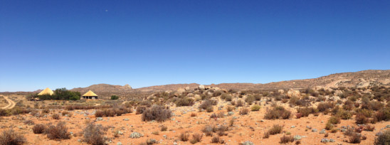 Goegap thatching project - trail camp