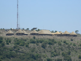 Mvezo Self Catering section in the thatching project