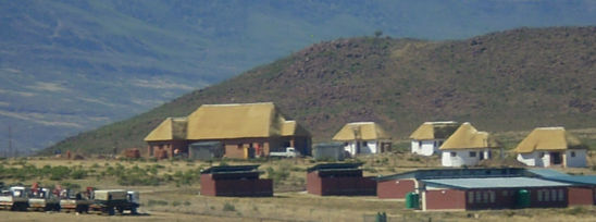 Thatched Lodge Thatching Project, Eastern Cape, South Africa